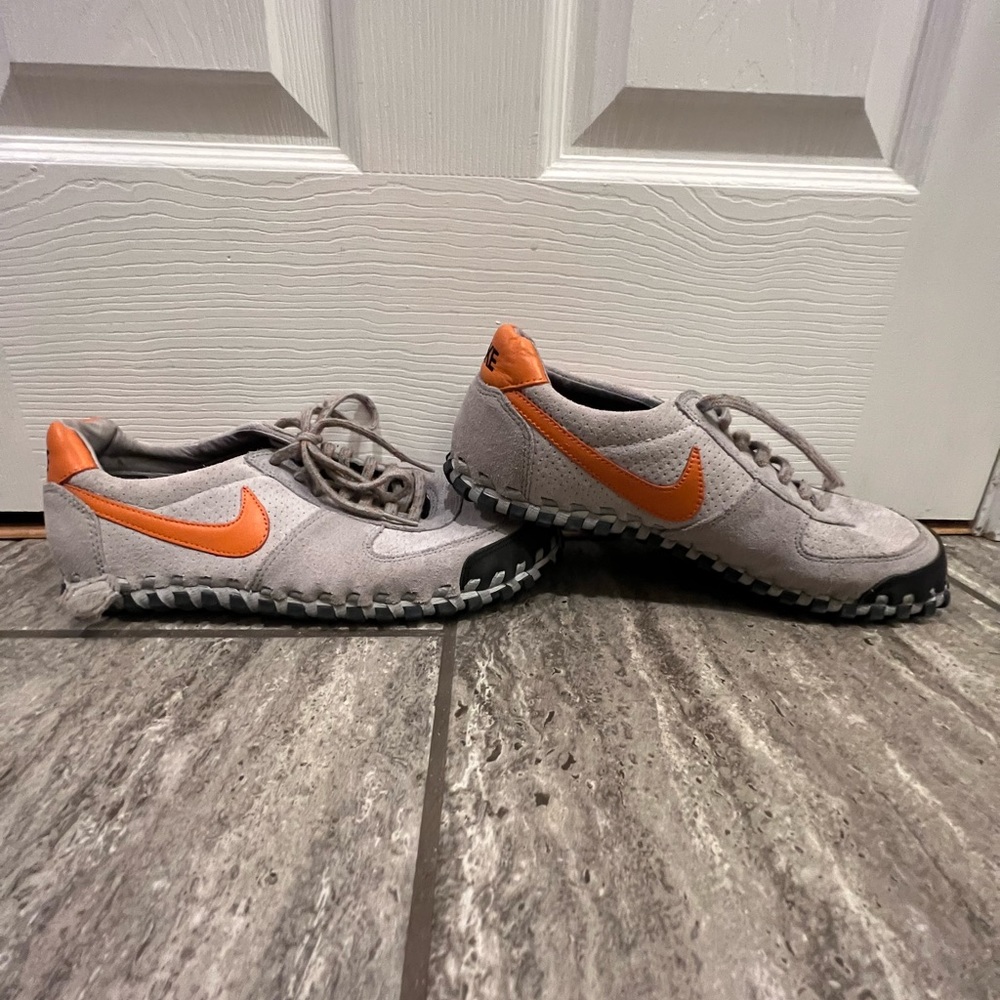 Nike suede shoes